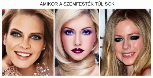 szemfestési hibák 2